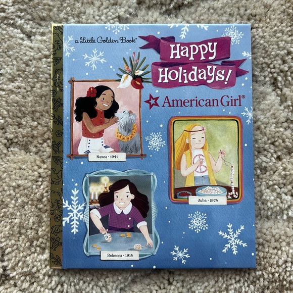 A Little Golden Book Happy Holidays! American Girl - Picture 1 of 2